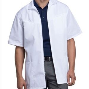MedMan Cherokee 1373 Zip Front Back Belt Jacket A
